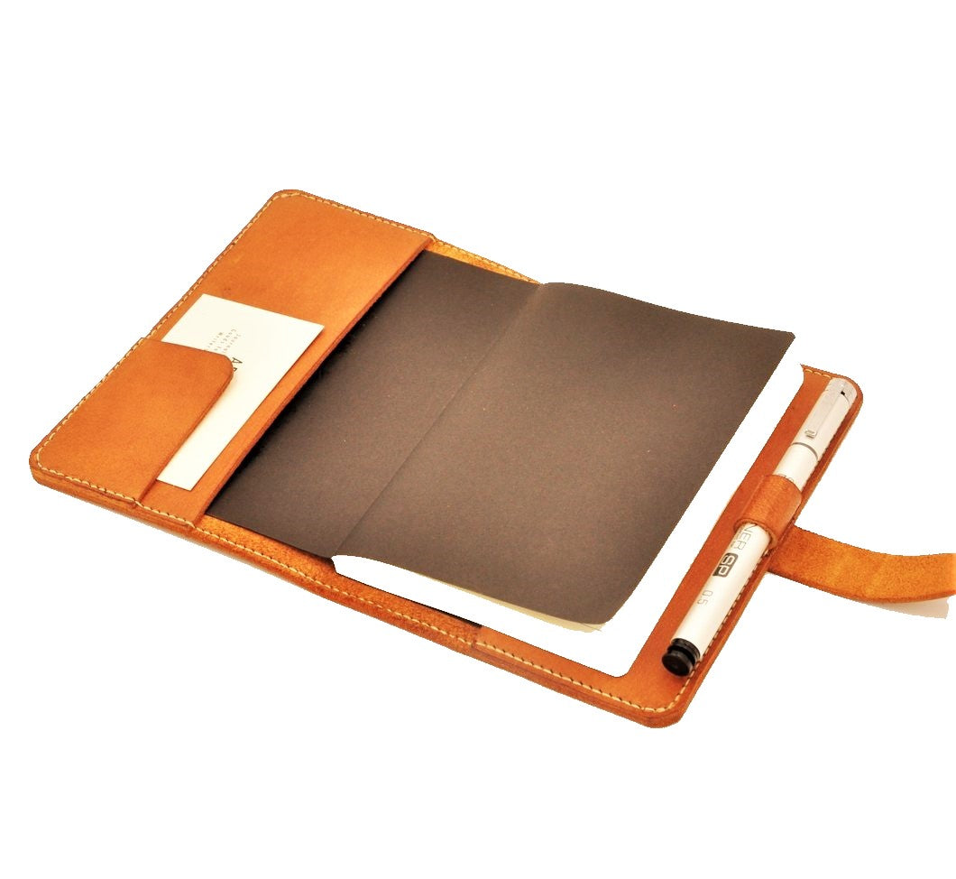 HERITAGE A6-P Leather Notebook Cover