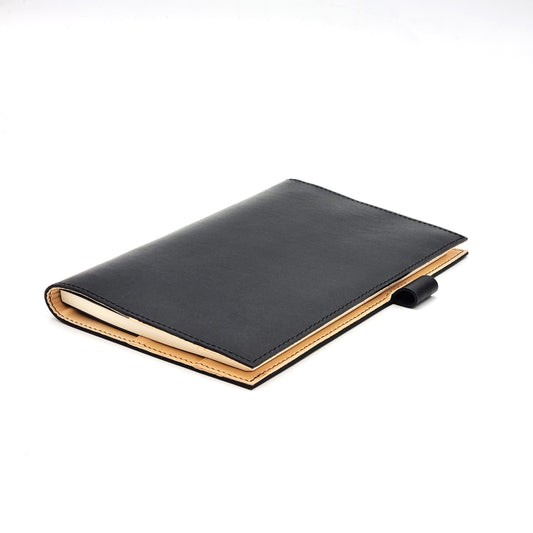 DRUCKER A5-P Leather Notebook Cover