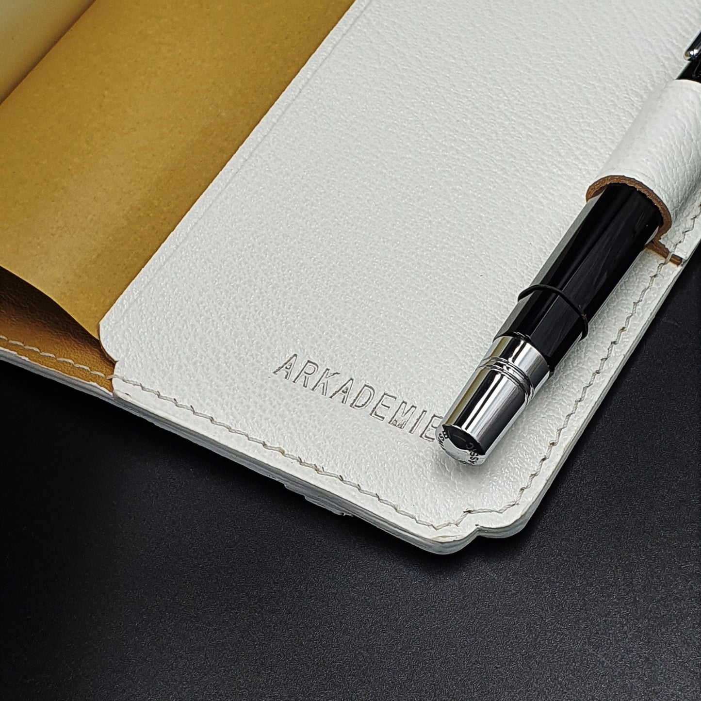 Studio Arkademie MING DH PLUM BLOSSOM A5 Portrait Notebook Sleeve, White