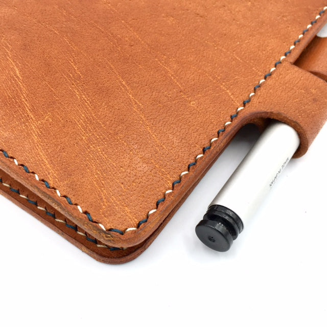 JAKOB A6-P Leather Notebook Sleeve with Lock