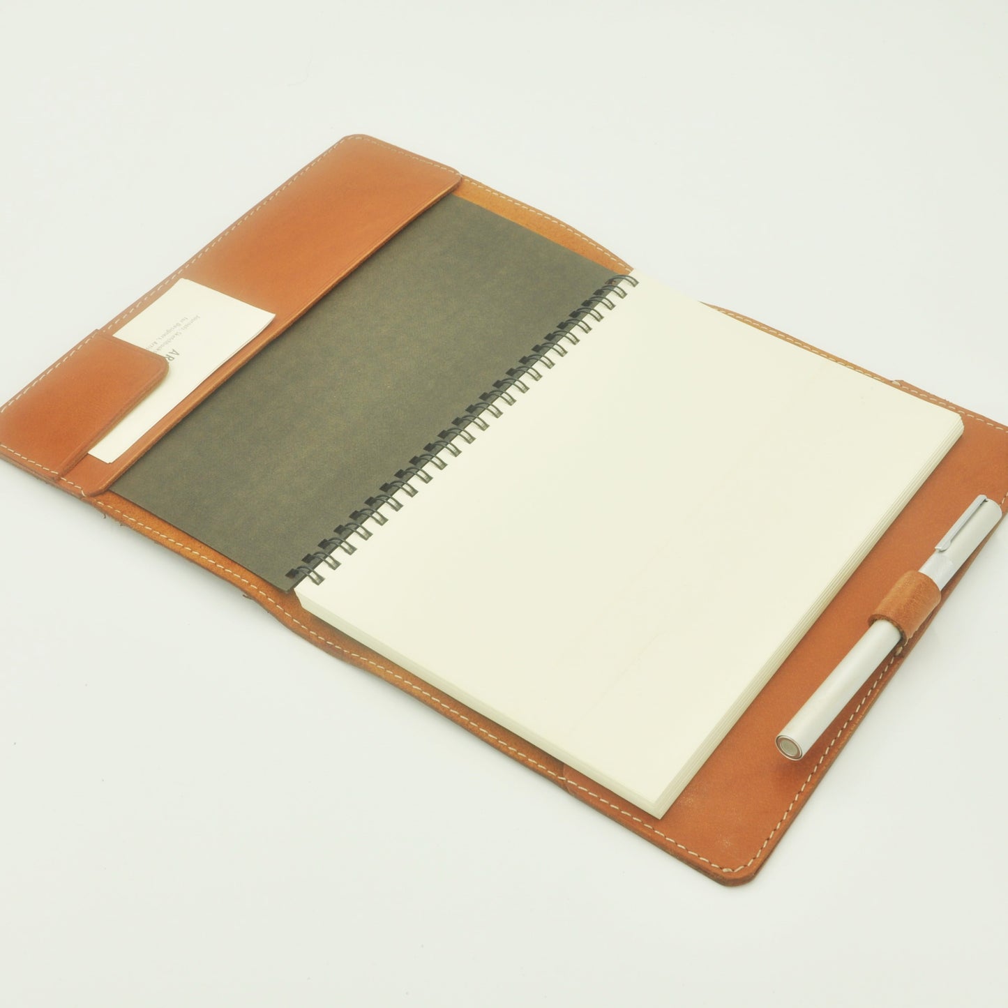 ARKADEMIE OTTER A5 Leather Notebook Sleeve ( Singapore Bicentennial Edition )