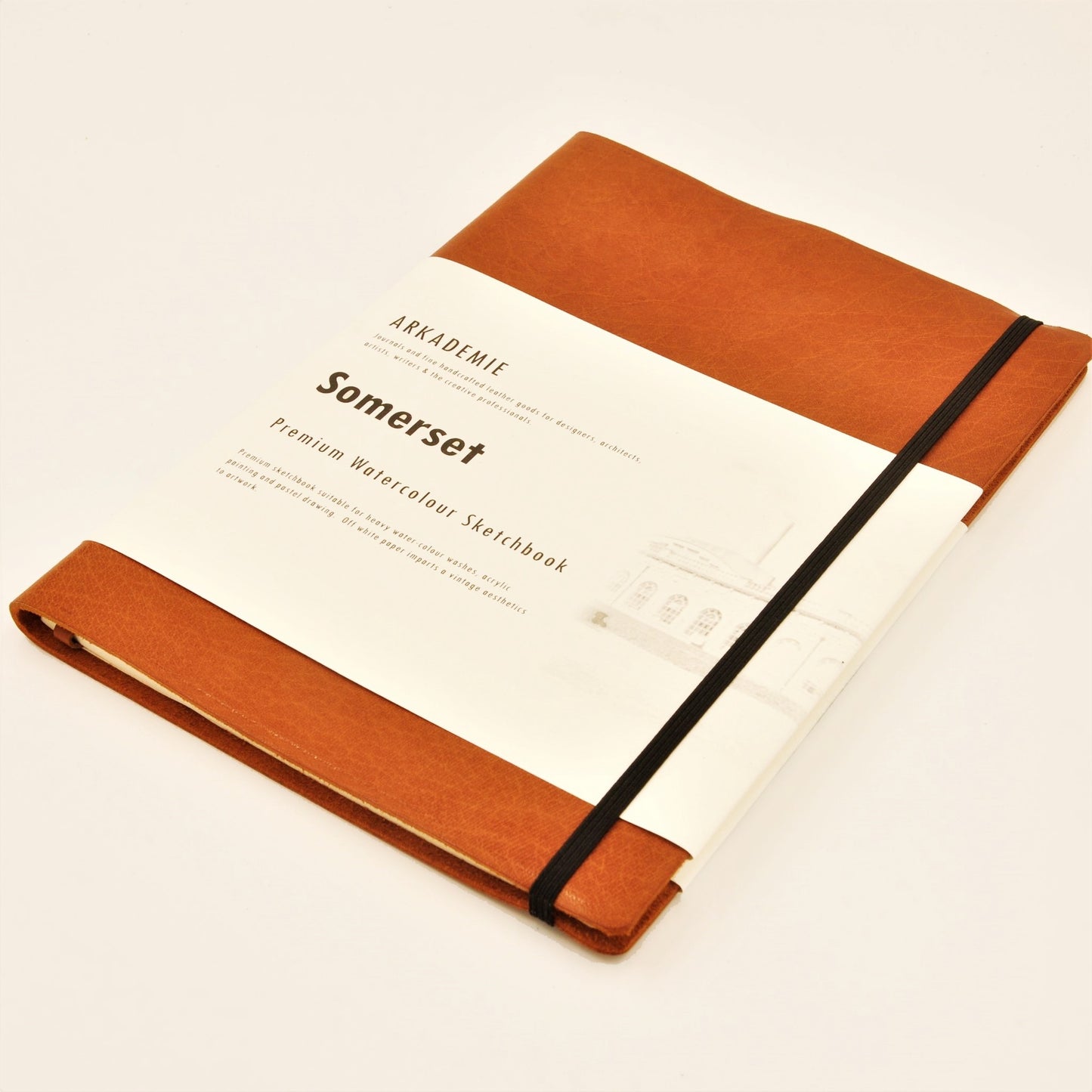 SOMERSET B5-P Premium Leather Watercolour Sketchbook